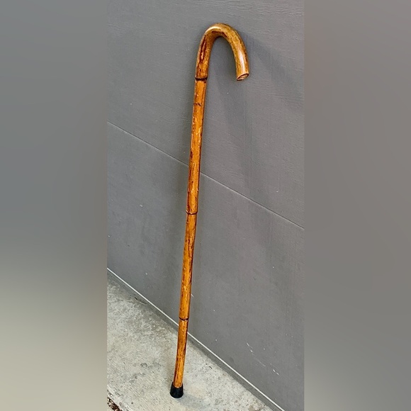 1931 Vintage Wooden Detroit American Legion Decal Badge Functional Souvenir Cane - Picture 4 of 16